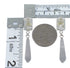 Multicolor Sterling Silver Post Dangle Southwestern Earrings YX5286