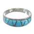 Sterling Silver Turquoise Southwestern Ring Size 5-1/4 AX53519