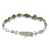 Turquoise Sterling Silver Southwest Link Bracelet AX54091