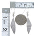 Sterling Silver And Multicolor Inlay Hook Earrings RX55765