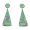 Genuine Sterling Silver Turquoise Post Earrings RX54815