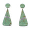 Southwest Silver Turquoise Post Earrings RX54829