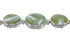 Silver Turquoise And Opal Inlay Link Bracelet AX54160
