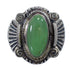 Southwestern Turquoise Sterling Silver Ring Size 7-1/4 EX56303