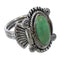 Turquoise Southwest Sterling Silver Ring Size 6-3/4 EX56305