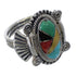 Multicolor Inlay Southwestern Sterling Silver Ring Size 5 EX56205