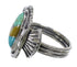 Southwestern Multicolor Inlay And Silver Ring Size 5-1/4 EX56215