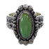 Turquoise Genuine Sterling Silver Ring Size 5-3/4 EX56334