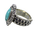 Turquoise Sterling Silver Southwestern Ring Size 5-1/4 EX56376