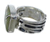 Southwest Turquoise Silver Ring Size 8-1/2 AX55606