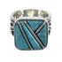 Sterling Silver And Turquoise Southwestern Ring Size 5-1/4 YX87709