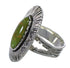 Authentic Sterling Silver And Tuquoise Ring Size 7-1/4 VX56893