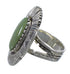 Turquoise And Silver Ring Size 8-3/4 VX56908