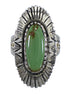 Turquoise And Sterling Silver Southwest Ring Size 6-3/4 VX56910
