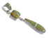 Turquoise And Opal Inlay Sterling Silver Pendant RX54498