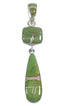 Sterling Silver Turquoise And Opal Inlay Pendant RX54501