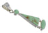 Genuine Sterling Silver And Turquoise Inlay Pendant RX54558