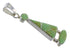 Southwest Silver And Turquoise Inlay Pendant RX54562