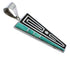 Southwestern Turquoise Inlay And Silver Pendant JX54235