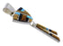 Silver Multicolor Inlay Southwest Pendant RX54347