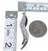 Silver Multicolor Inlay Southwest Slide Pendant Jewelry RX54353