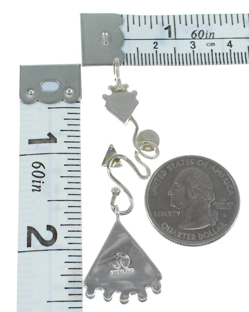 Southwest Silver And Turquoise Pendant WX57867