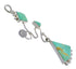 Southwestern Silver And Turquoise Pendant WX57869