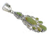 Genuine Sterling Silver And Turquoise Southwest Pendant VX55240