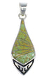 Genuine Sterling Silver And Turquoise Pendant VX54878