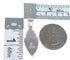 Sterling Silver Multicolor Inlay Southwest Pendant VX54962