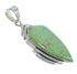 Genuine Sterling Silver And Turquoise Inlay Pendant VX54738