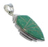 Authentic Sterling Silver And Turquoise Inlay Pendant VX54739