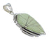 Sterling Silver And Turquoise Inlay Pendant VX54747