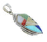 Multicolor Genuine Sterling Silver Pendant Jewelry VX54859