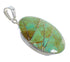 Turquoise Inlay And Genuine Sterling Silver Southwestern Pendant VX55419