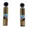 Multicolor Inlay Sterling Silver Post Earrings RX56143