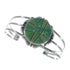 Silver Turquoise Southwest Cuff Bracelet VX59373