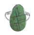 Turquoise Southwestern Sterling Silver Ring Size 5-3/4 WX58832