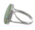 Southwest Opal And Turquoise Inlay Sterling Silver Ring Size 8-1/4 RX57731