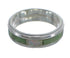 Sterling Silver Southwest Turquoise And Opal Inlay Ring Size 7-1/4 RX57429