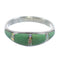 Authentic Sterling Silver Opal And Turquoise Ring Size 7-3/4 RX57310