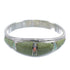 Southwestern Turquoise Opal Sterling Silver Ring Size 6-1/4 RX57313