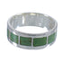 Sterling Silver And Turquoise Southwest Jewelry Ring Size 6-1/4 VX58416