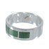 Sterling Silver And Turquoise Southwest Jewelry Ring Size 6-1/4 VX58416