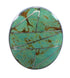 Southwest Sterling Silver And Turquoise Inlay Ring Size 8-1/2 VX57255