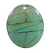Genuine Sterling Silver And Turquoise Inlay Southwest Jewelry Ring Size 6-1/2 VX57265