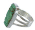 Southwest Turquoise And Sterling Silver Jewelry Ring Size 8-1/4 VX57361