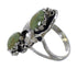 Turquoise Southwest Sterling Silver Flower Ring Size 5-1/2 RX60245