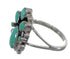 Turquoise Genuine Sterling Silver Southwestern Ring Size 7-1/4 RX60370