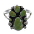 Turquoise And Genuine Sterling Silver Ring Size 4-1/2 RX60407